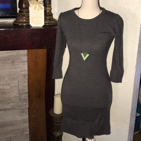 BCX Grey Sweater Dress from Macy’s XS - Picture 2 of 5